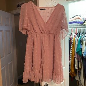 Pale pink dress